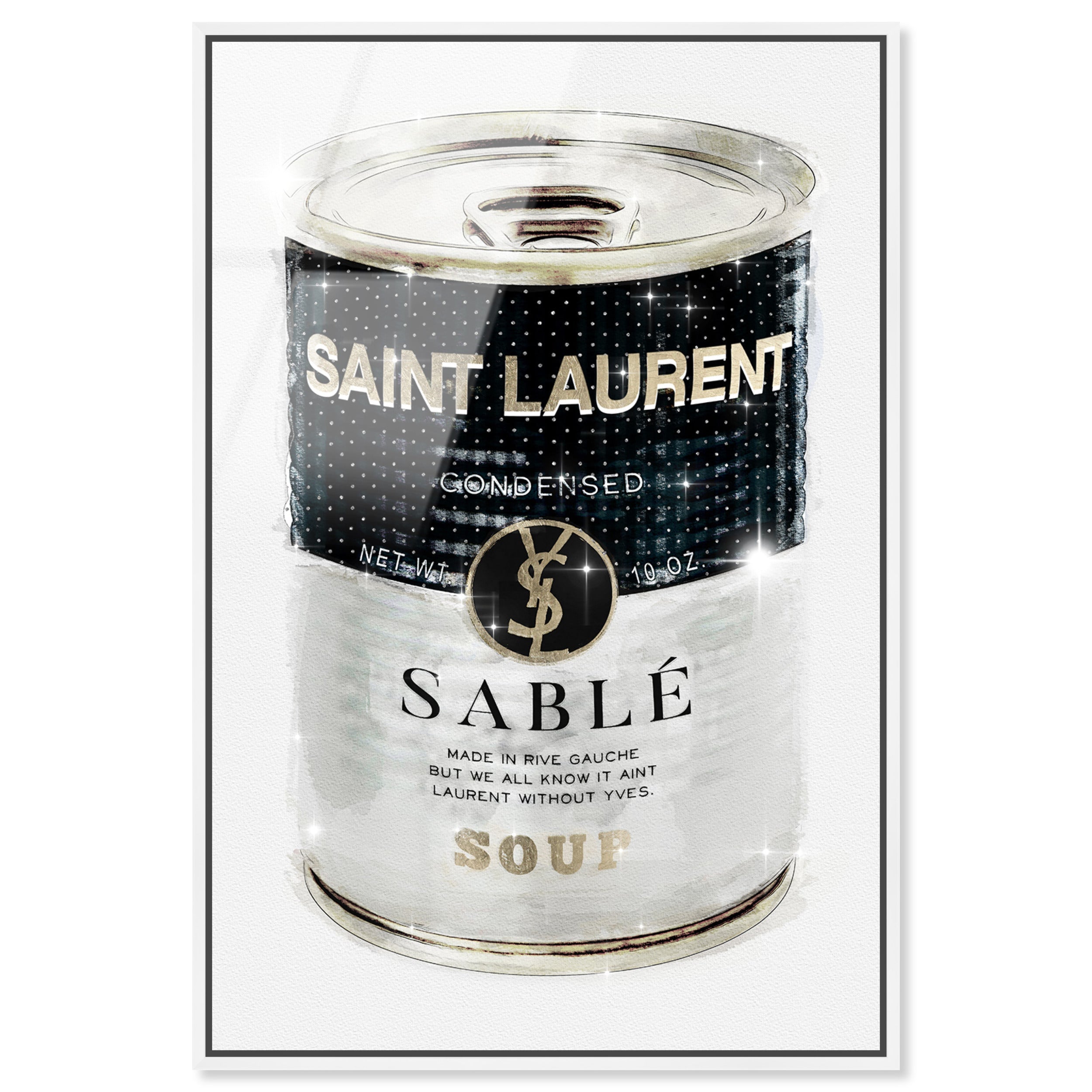 Rive Sable Soup Can Silver