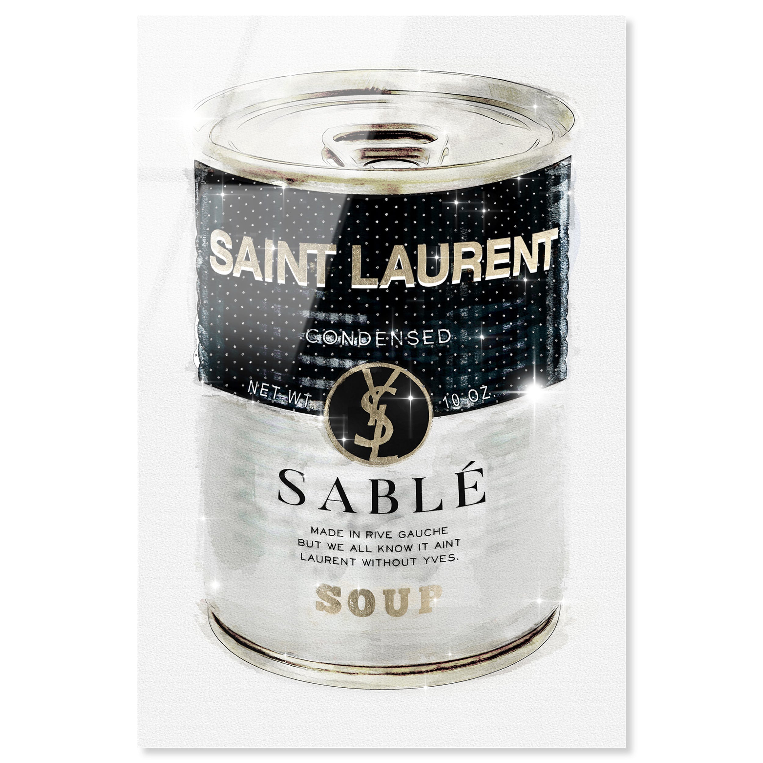 Rive Sable Soup Can Silver