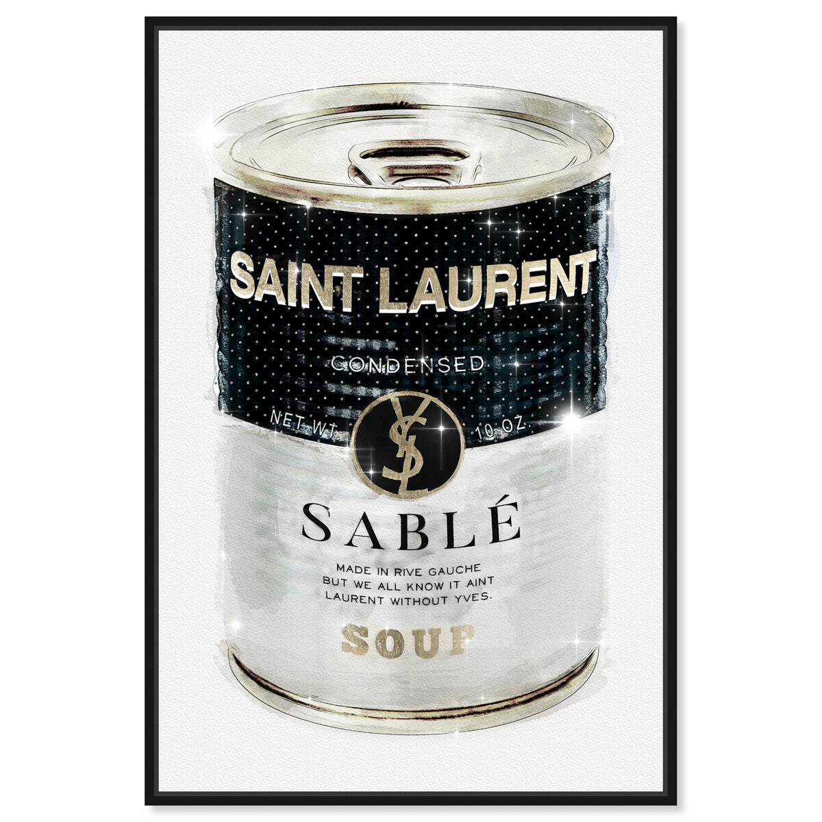 Rive Sable Soup Can Silver