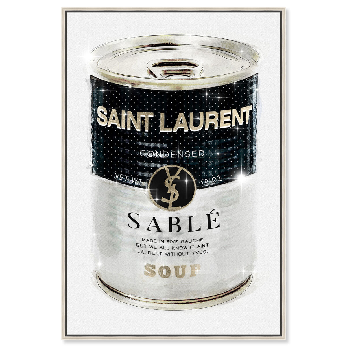Rive Sable Soup Can Silver
