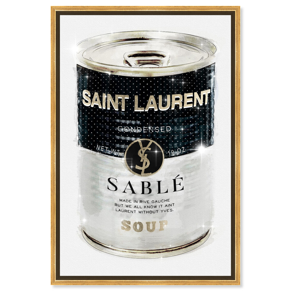 Rive Sable Soup Can Silver