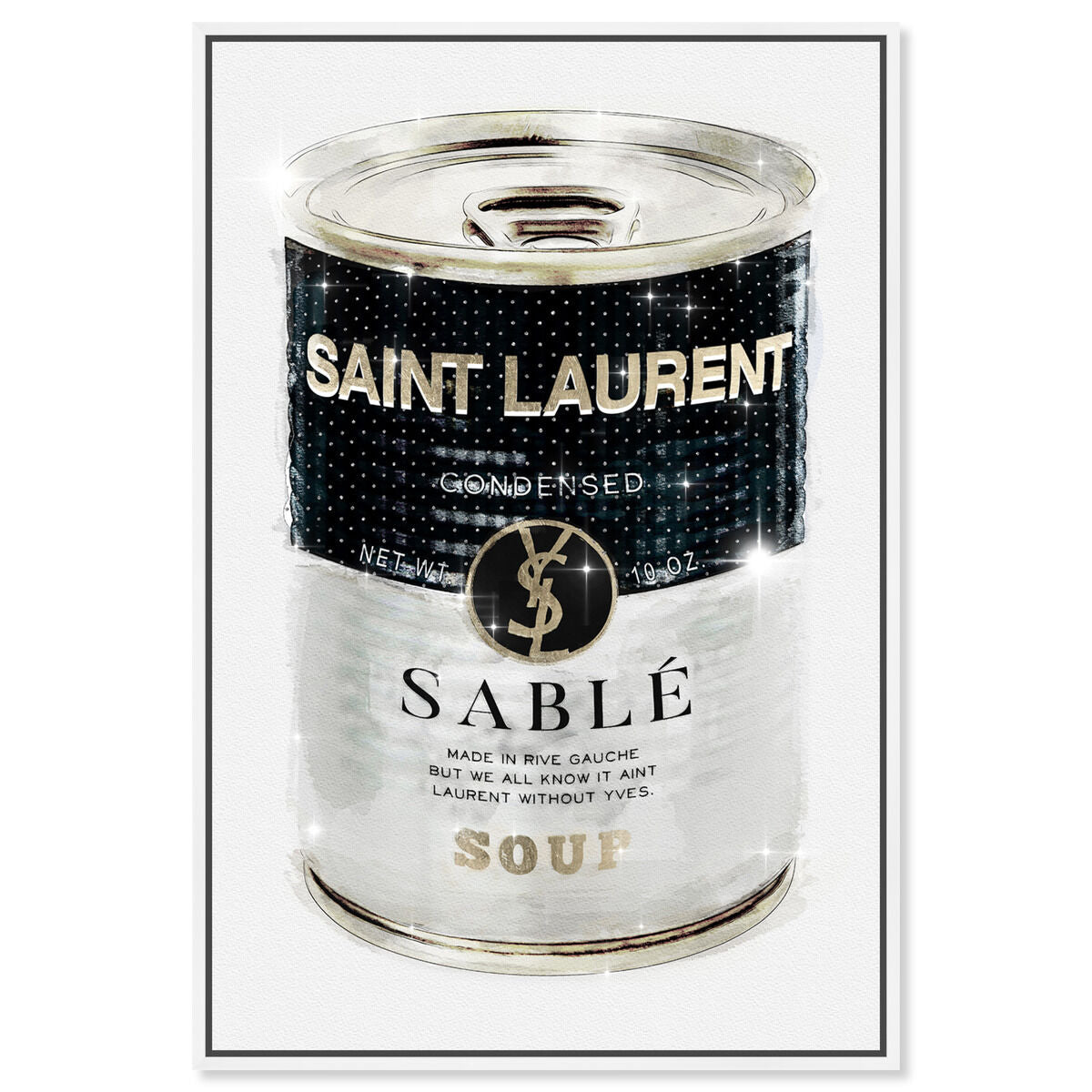 Rive Sable Soup Can Silver