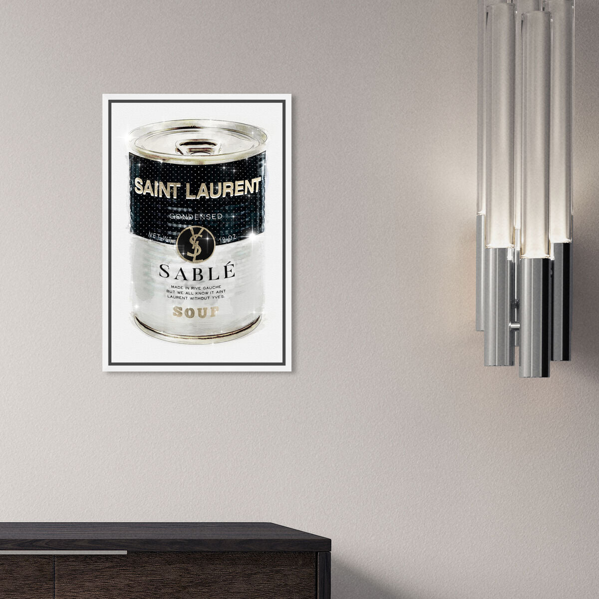 Rive Sable Soup Can Silver