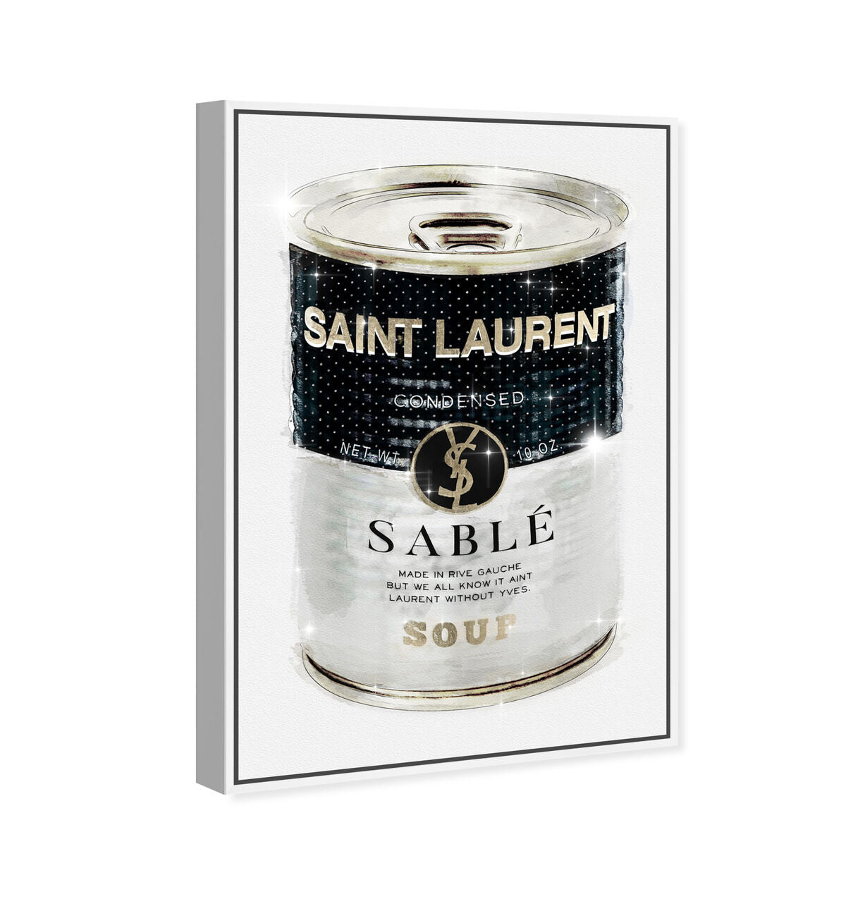Rive Sable Soup Can Silver