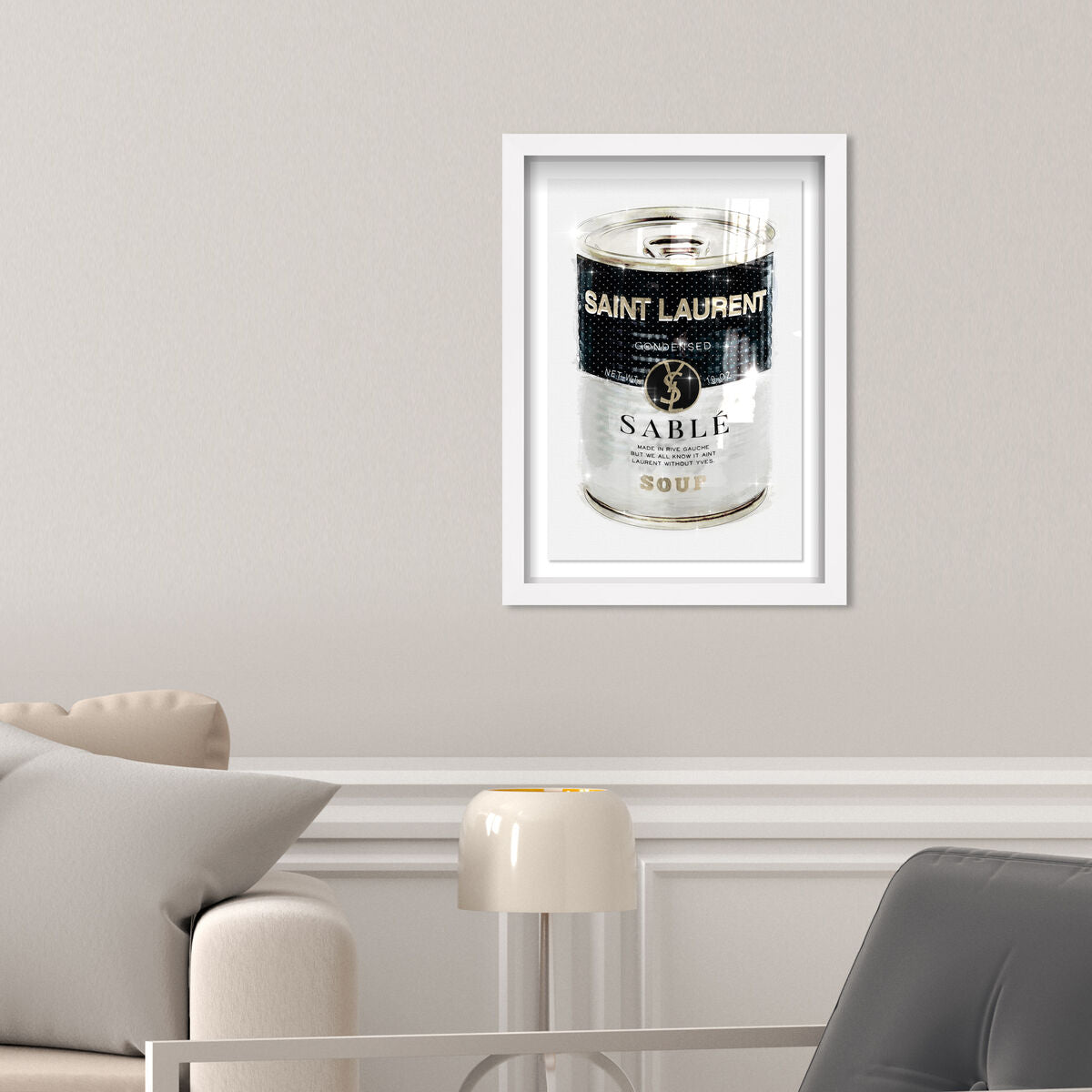 Rive Sable Soup Can Silver