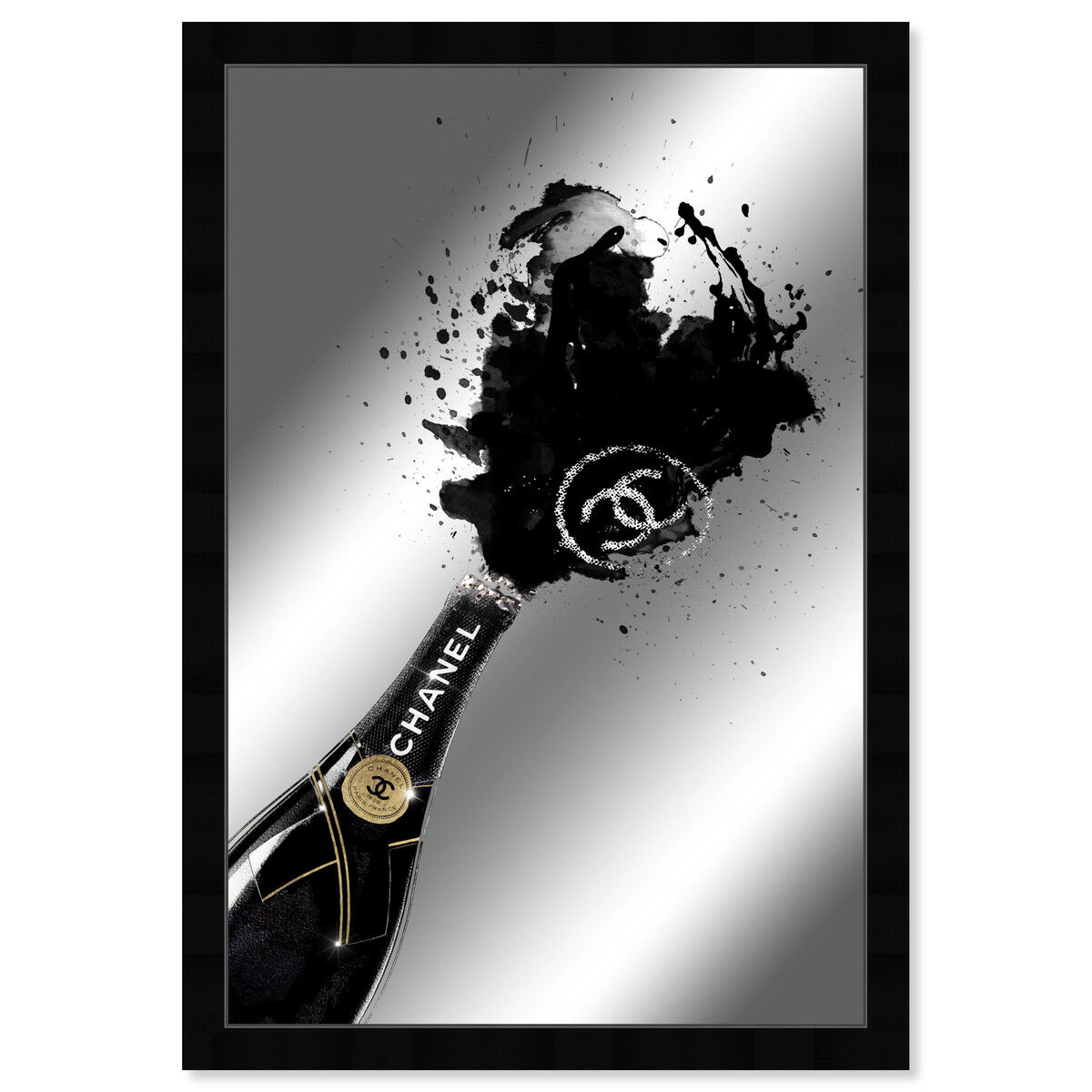 Noir Champagne Mirror Main image