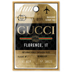 Glamorous Pass Luggage Tag