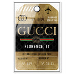 Glamorous Pass Luggage Tag
