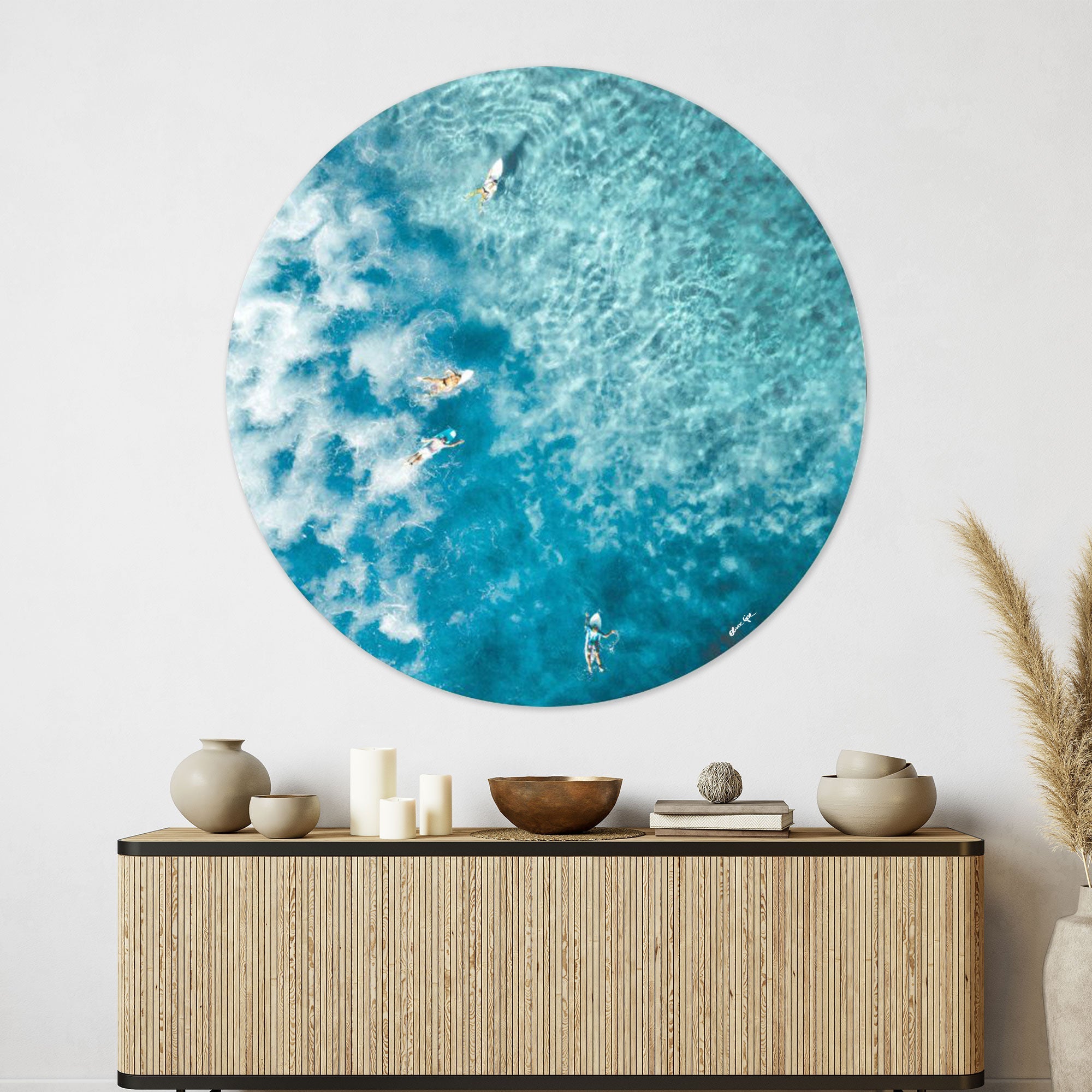 Surfing Seas - Acrylic panel Main image