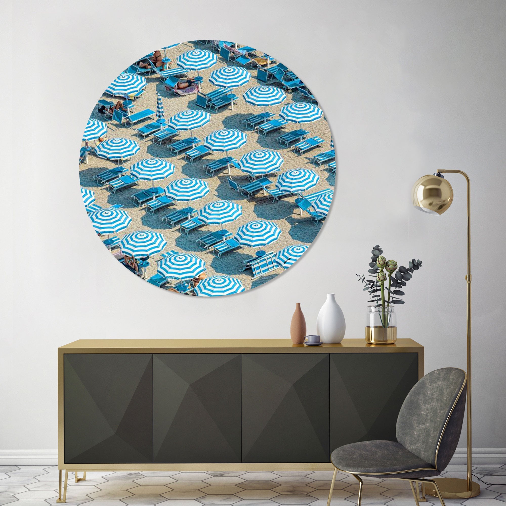 Umbrella Landscape - Acrylic panel Main image