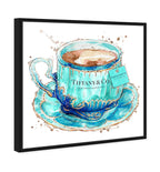 Aqua Tea Cup