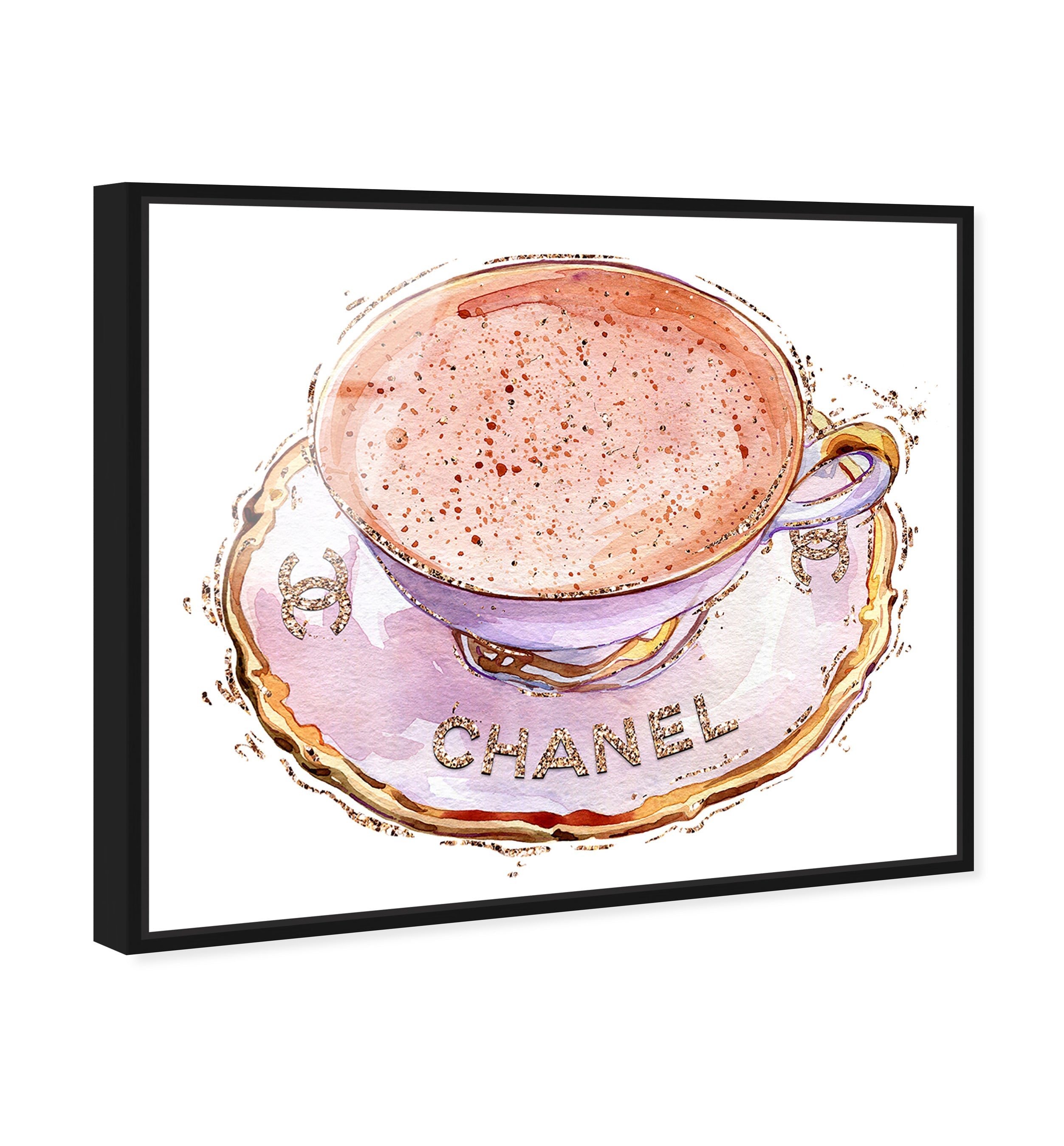 White Glam Tea Cup
