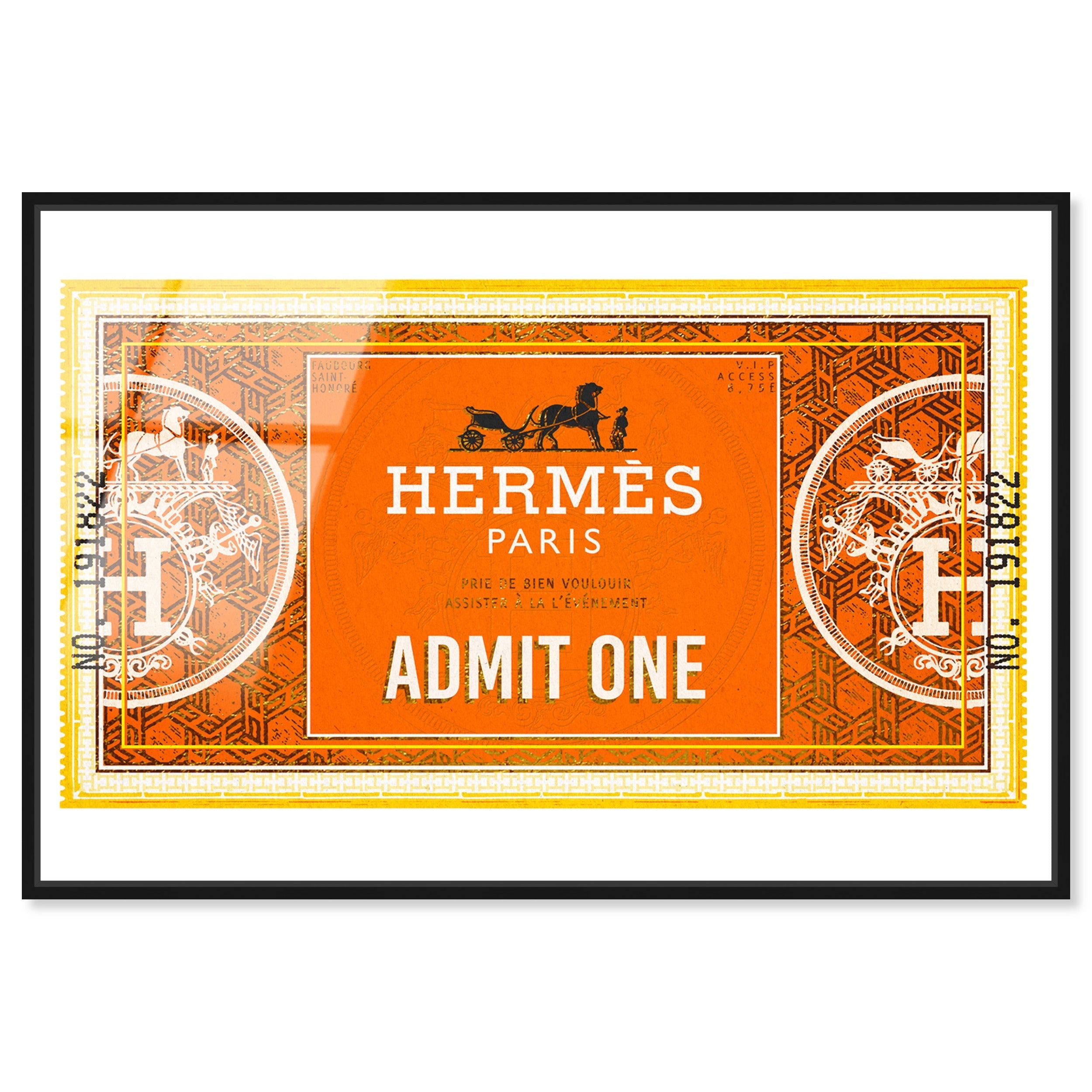 Admit One Honore Equestrian