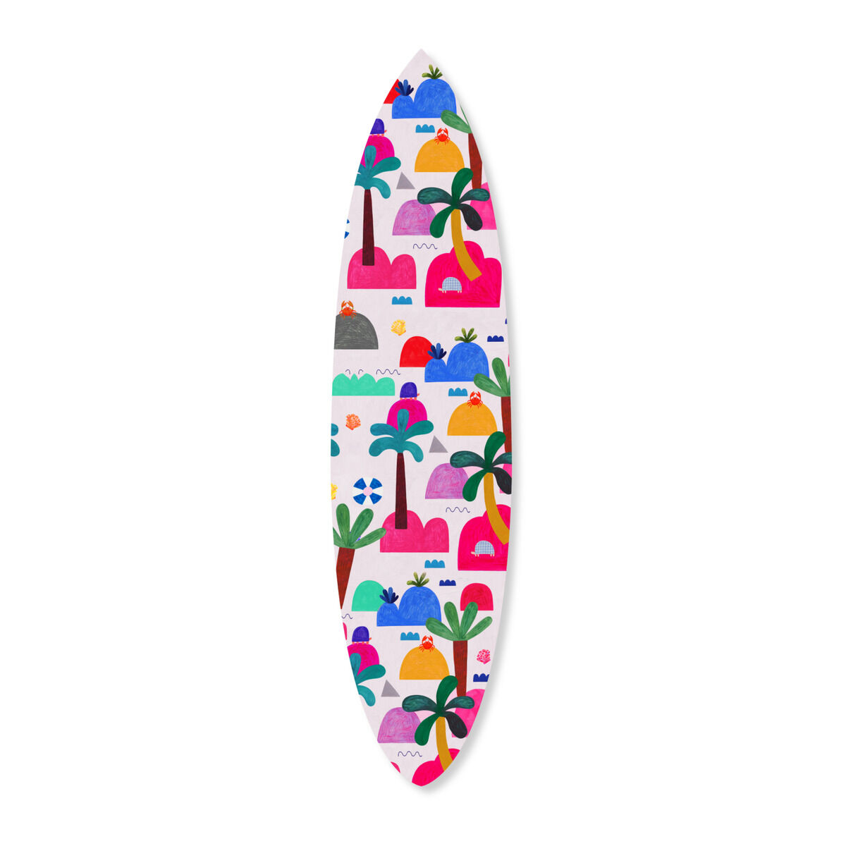Tropical Getaway Surf Board Main image