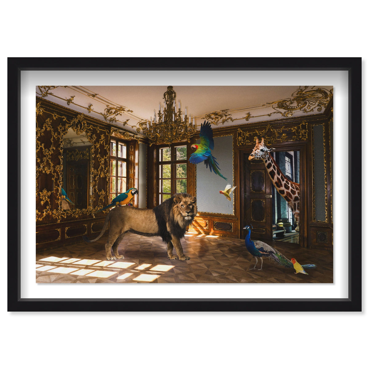 Associates in Rococo  - Displayed in a shadowbox Main image