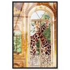 Giraffes Joined For Breakfast