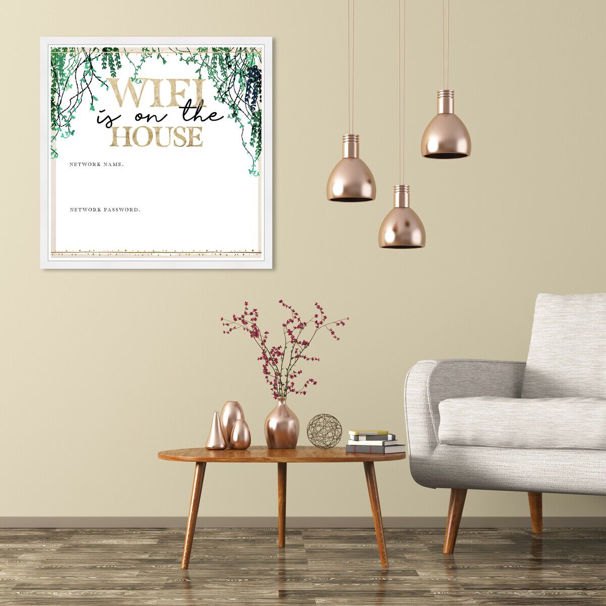 Wifi Password Garden Wall Secondary image