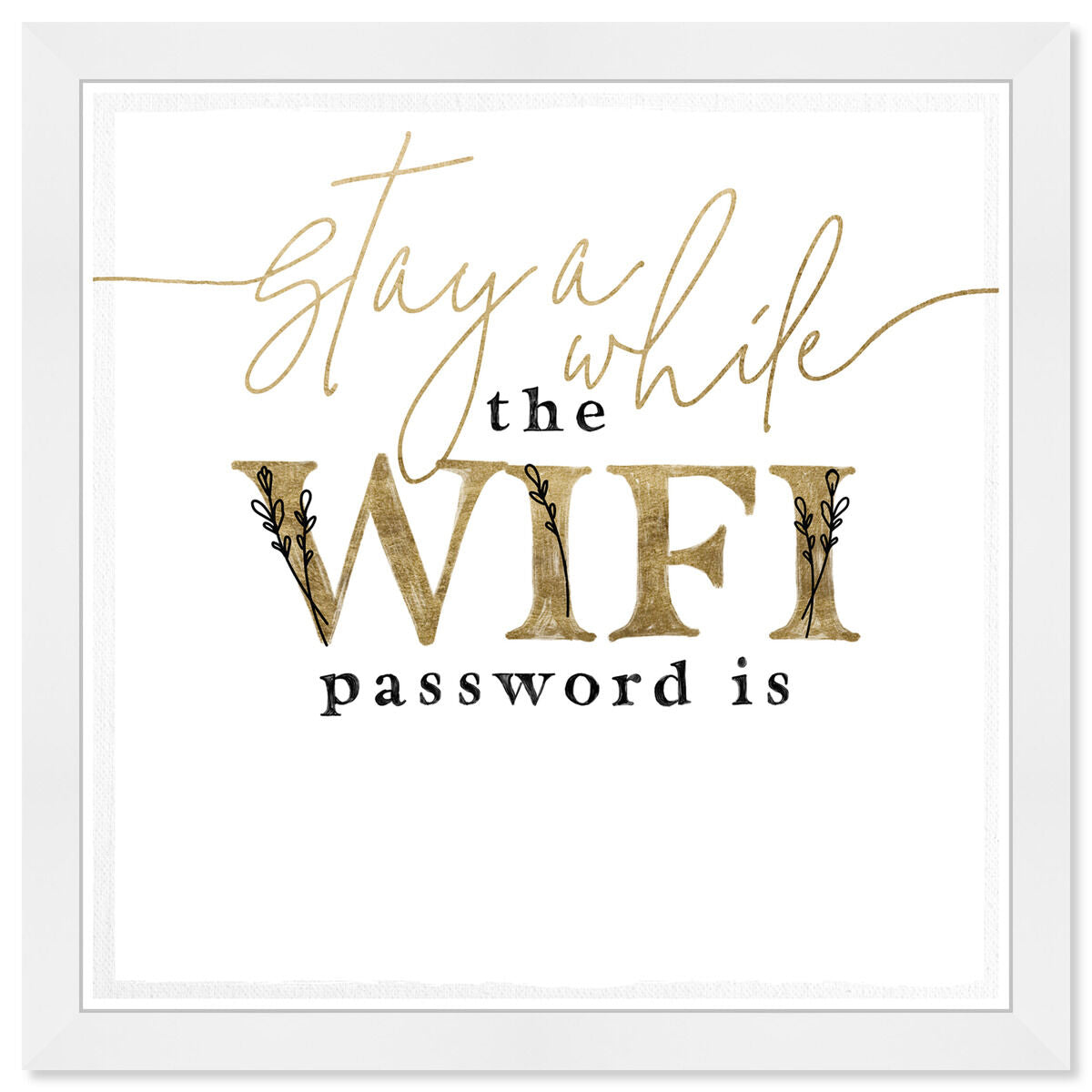 Wifi Password Simple Casual