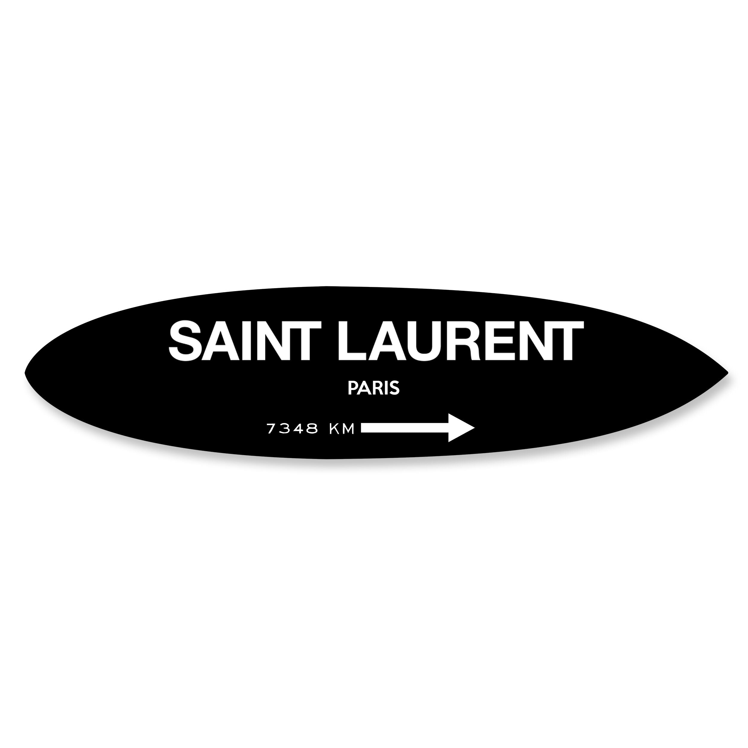 Paris Surf Board Black White Main image