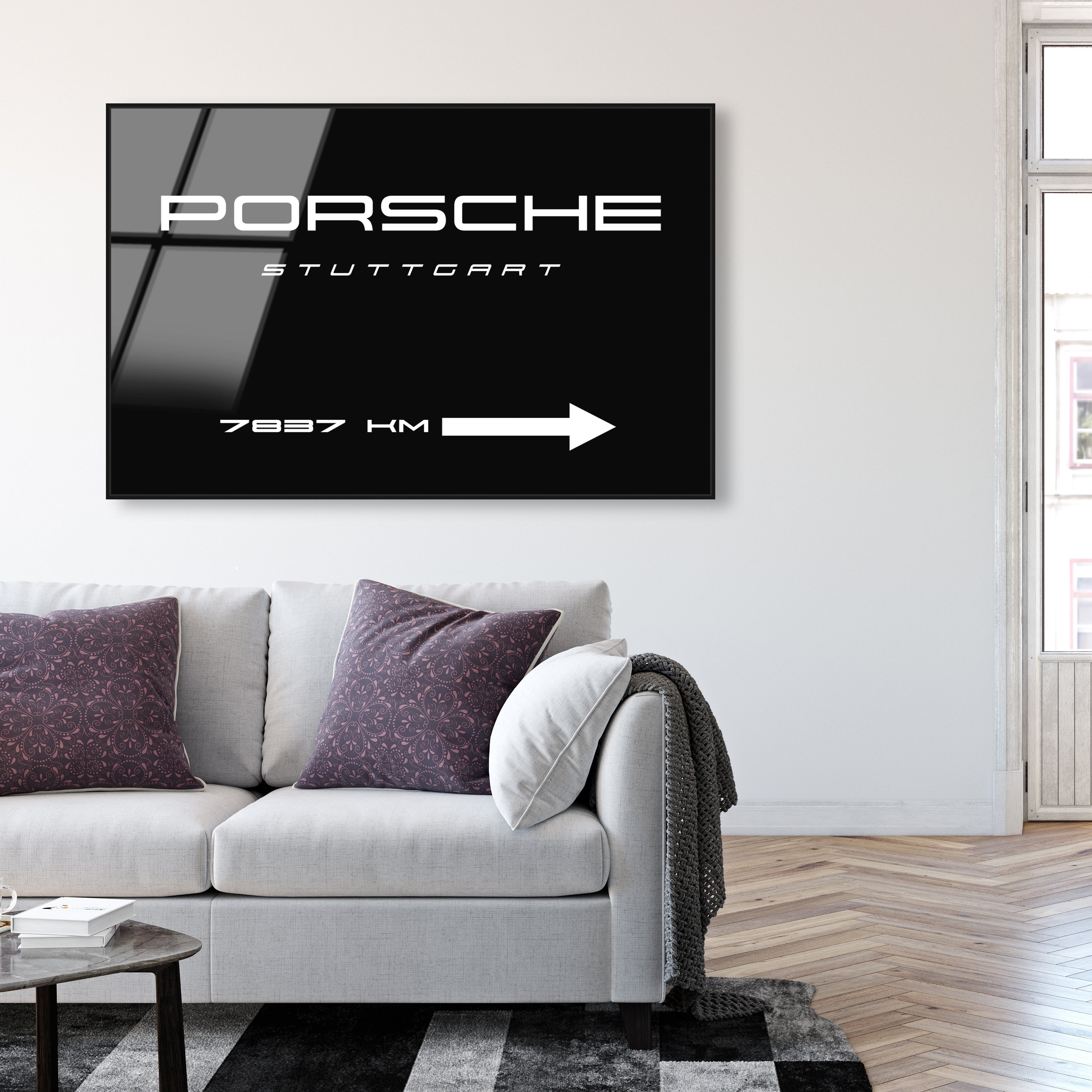Fast 911 Road Sign Night