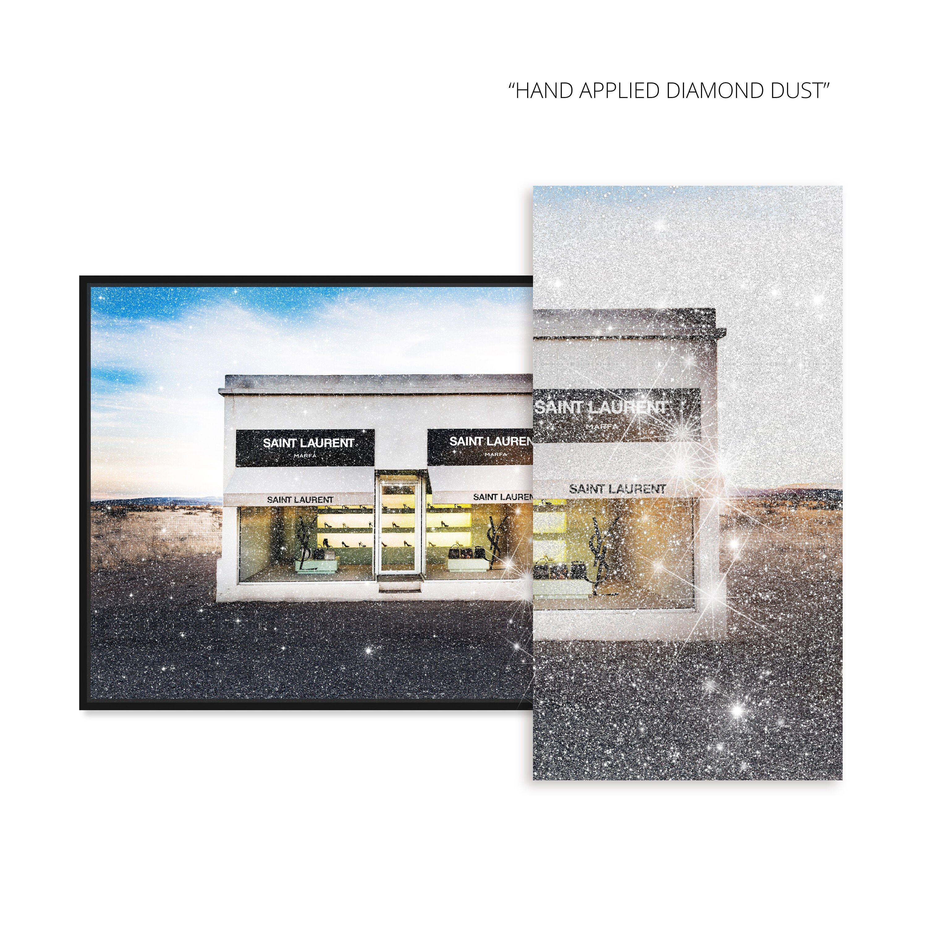 Store in Marfa Italian Color: Diamond Dust™ Main image