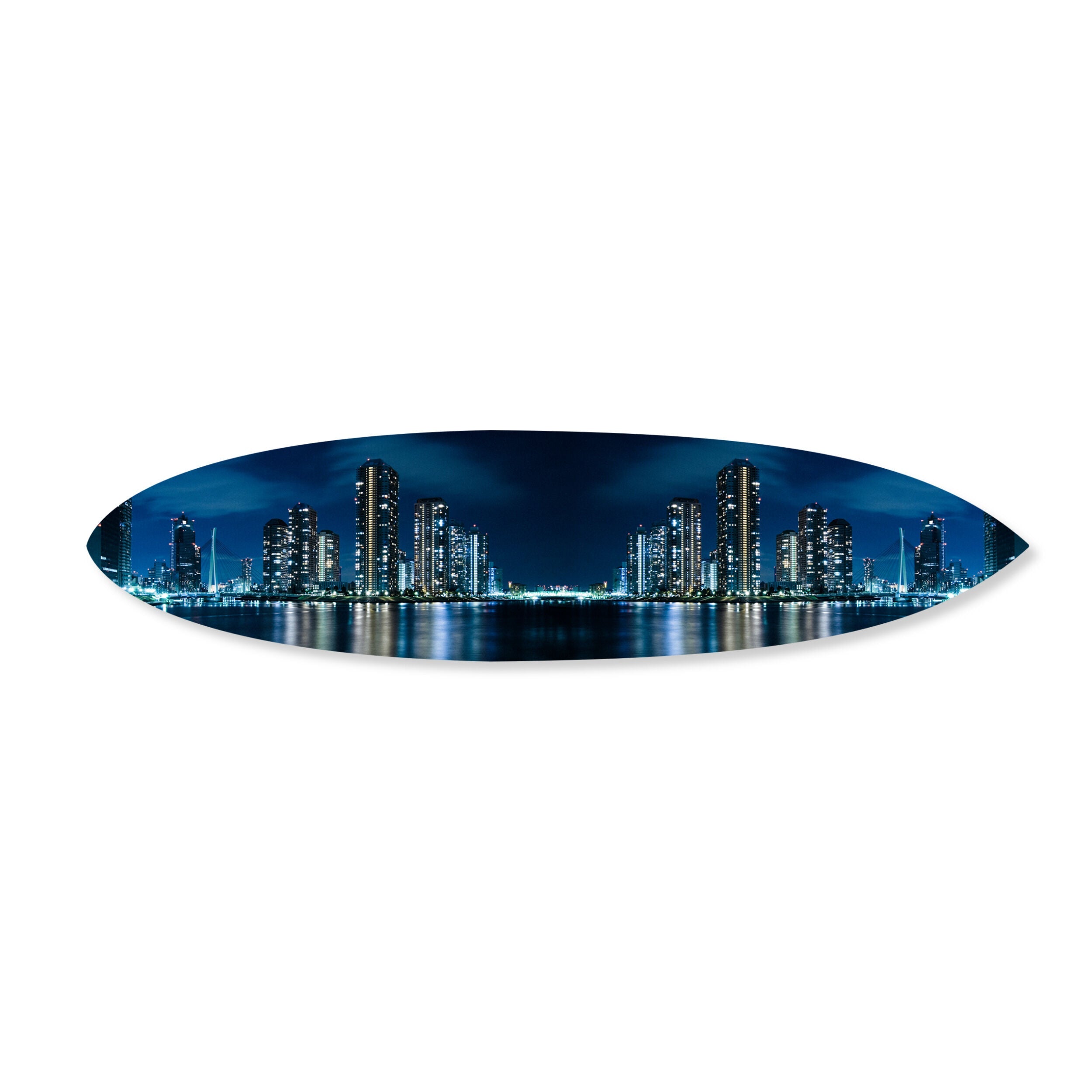 Tokyo Night Surfboard