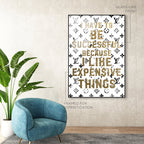 No Other Way Typography Art