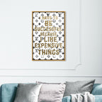 No Other Way Typography Art