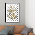 No Other Way Typography Art