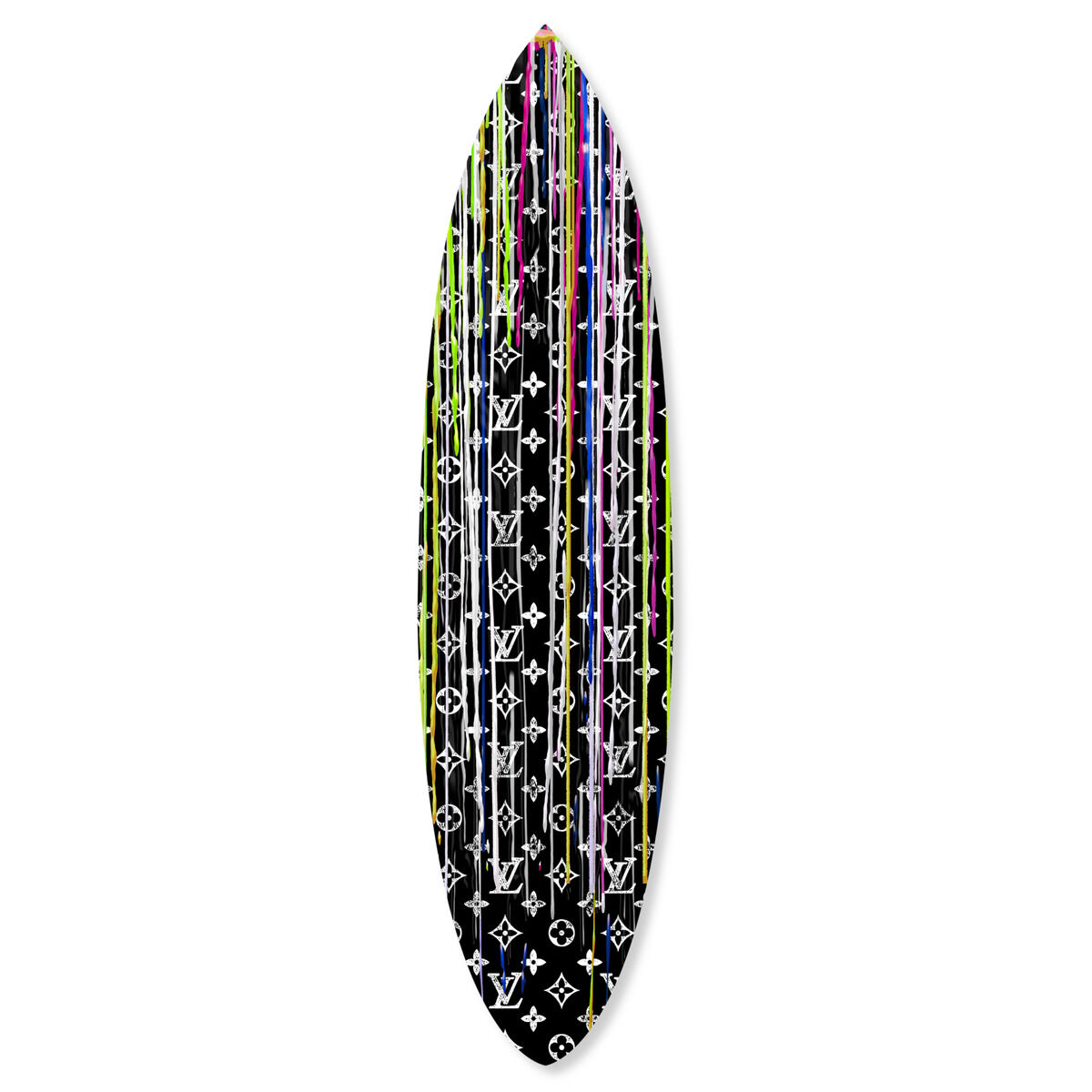 Electric Pop | Surfboard Gallery Wall