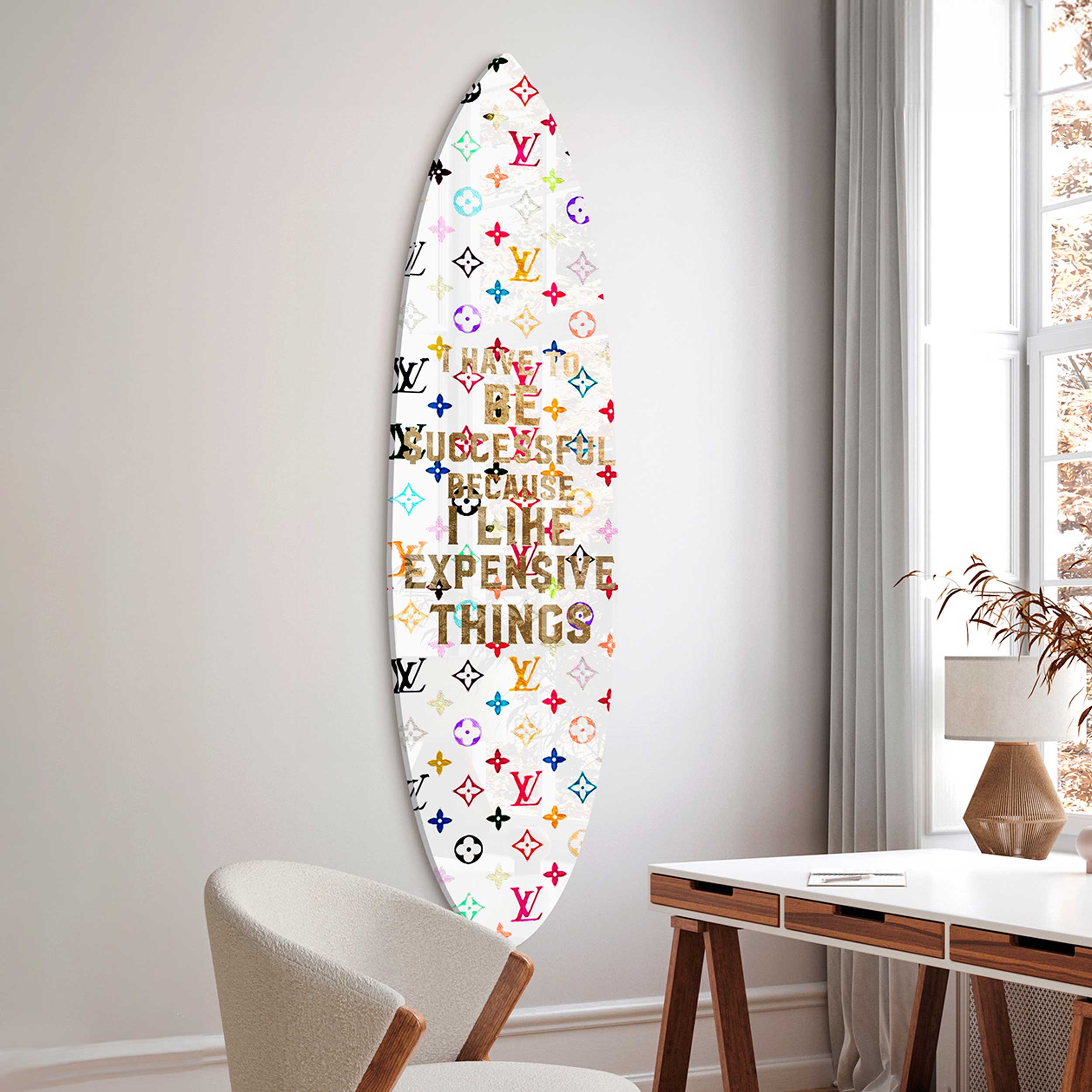 No Other Way Color Surfboard Flat Secondary image