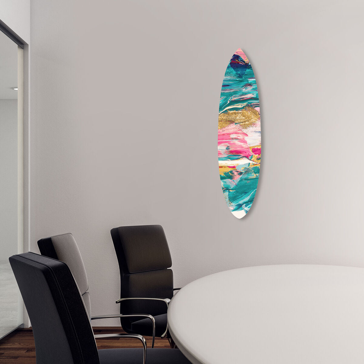 Pastel Thoughts Surfboard Flat Secondary image