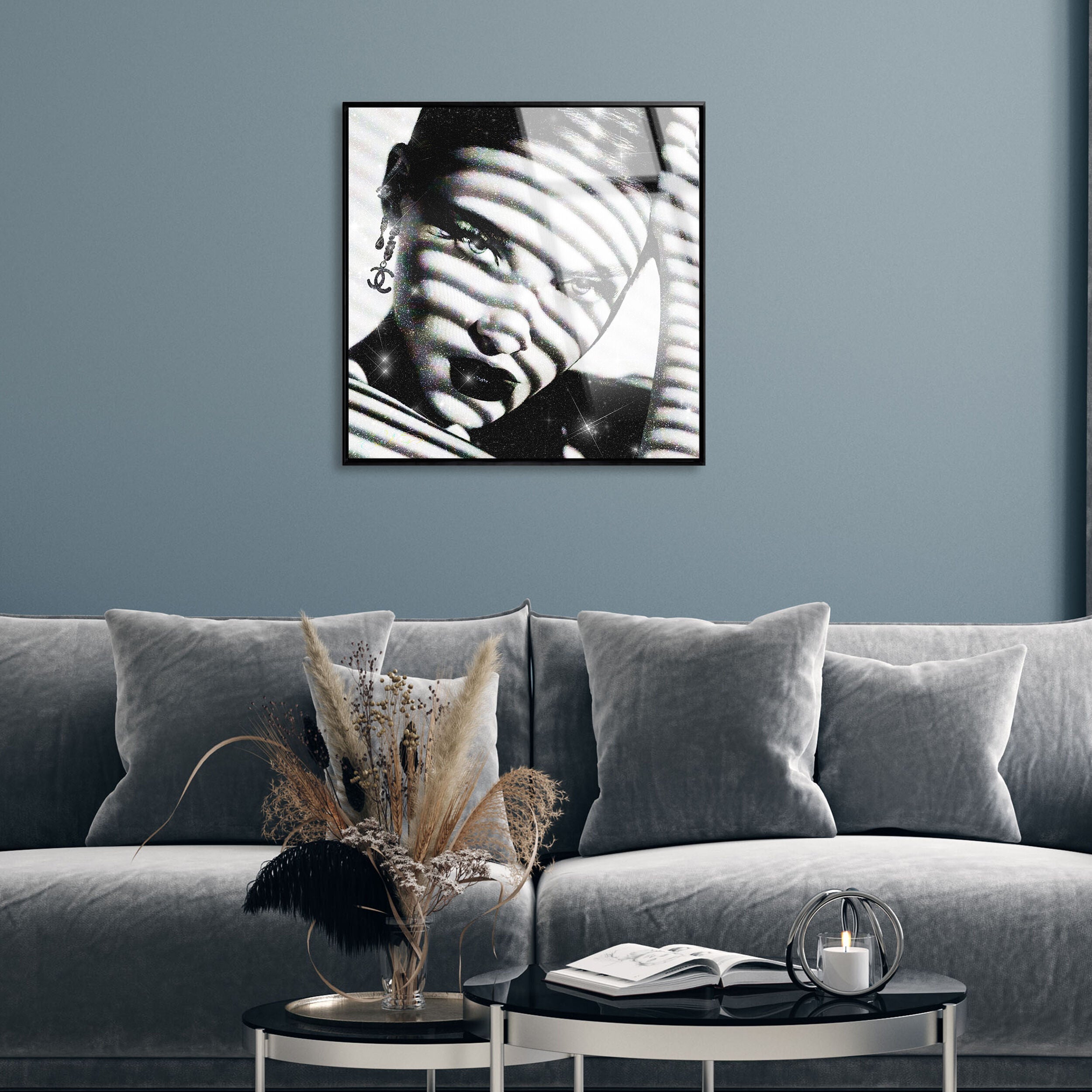 Solid Stare - Framed Acrylic Art Secondary image