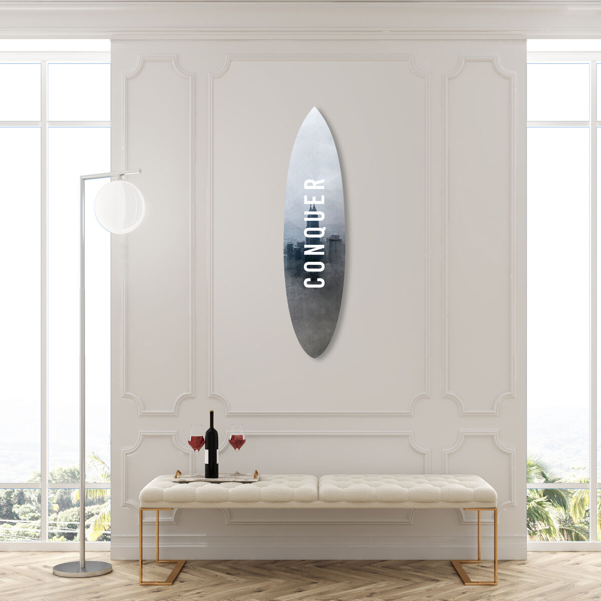 Conquer the City  Surfboard