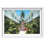 Miami Deco - Displayed in a shadowbox