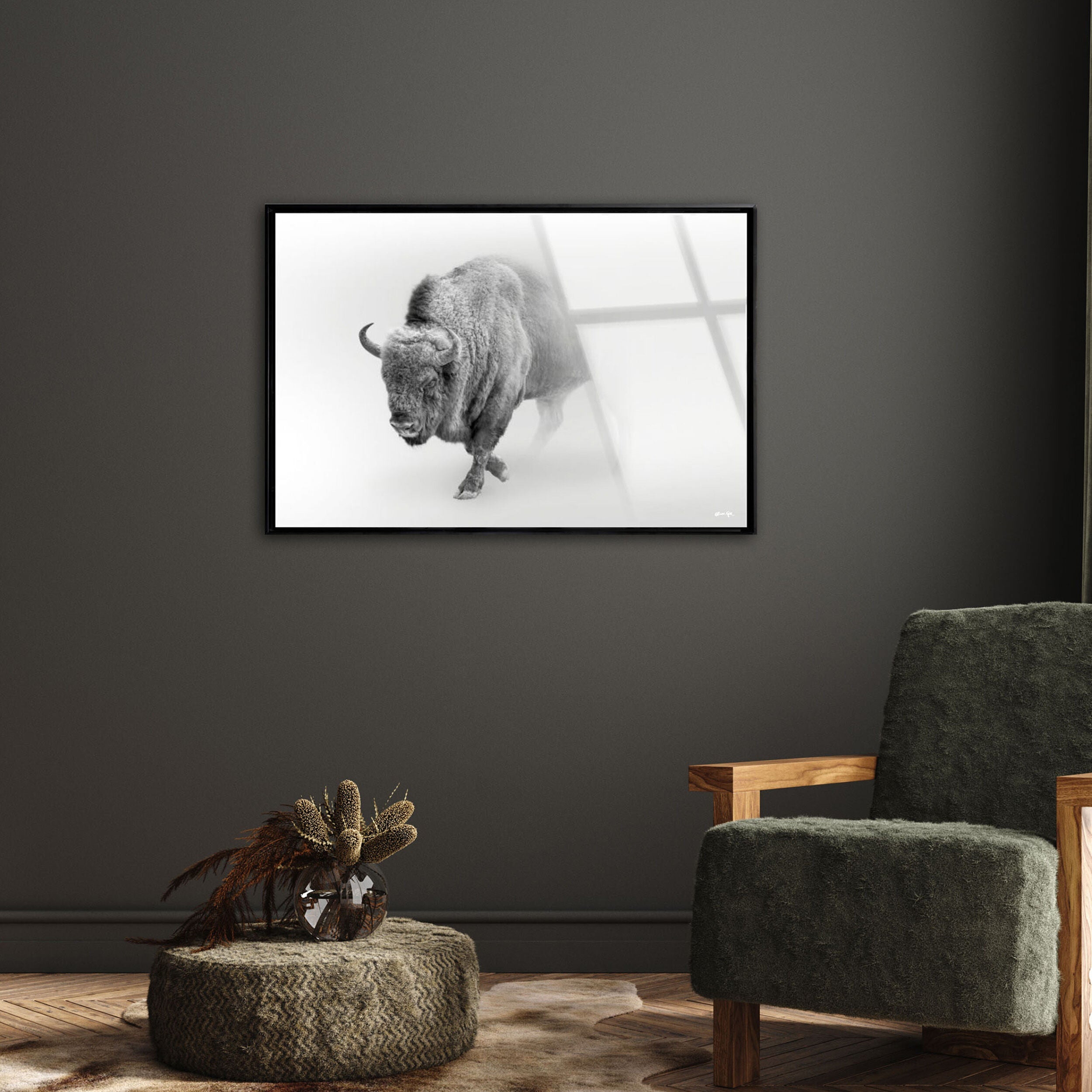 A Wild Bill - Framed Acrylic Art