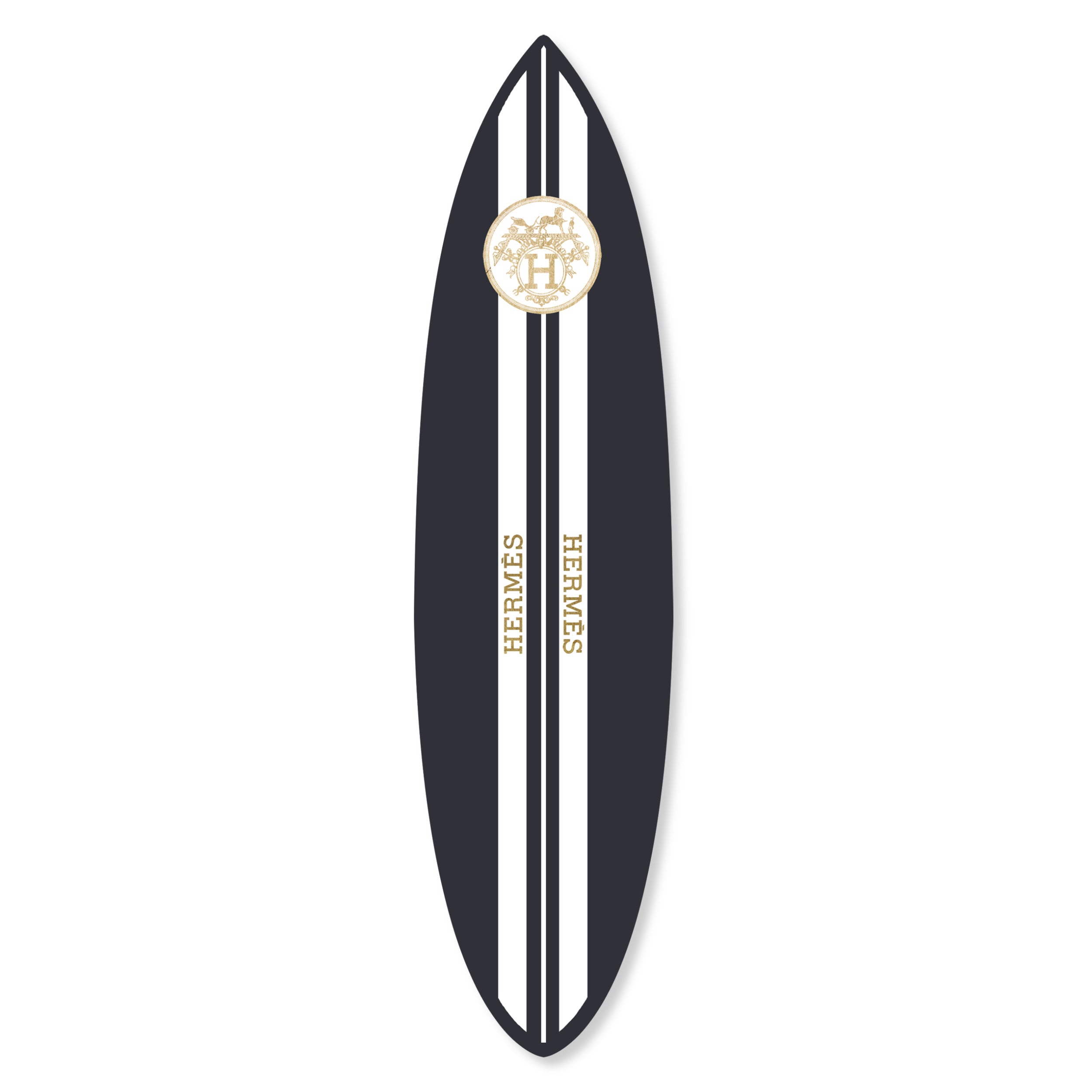 French Surfboard Charcoal