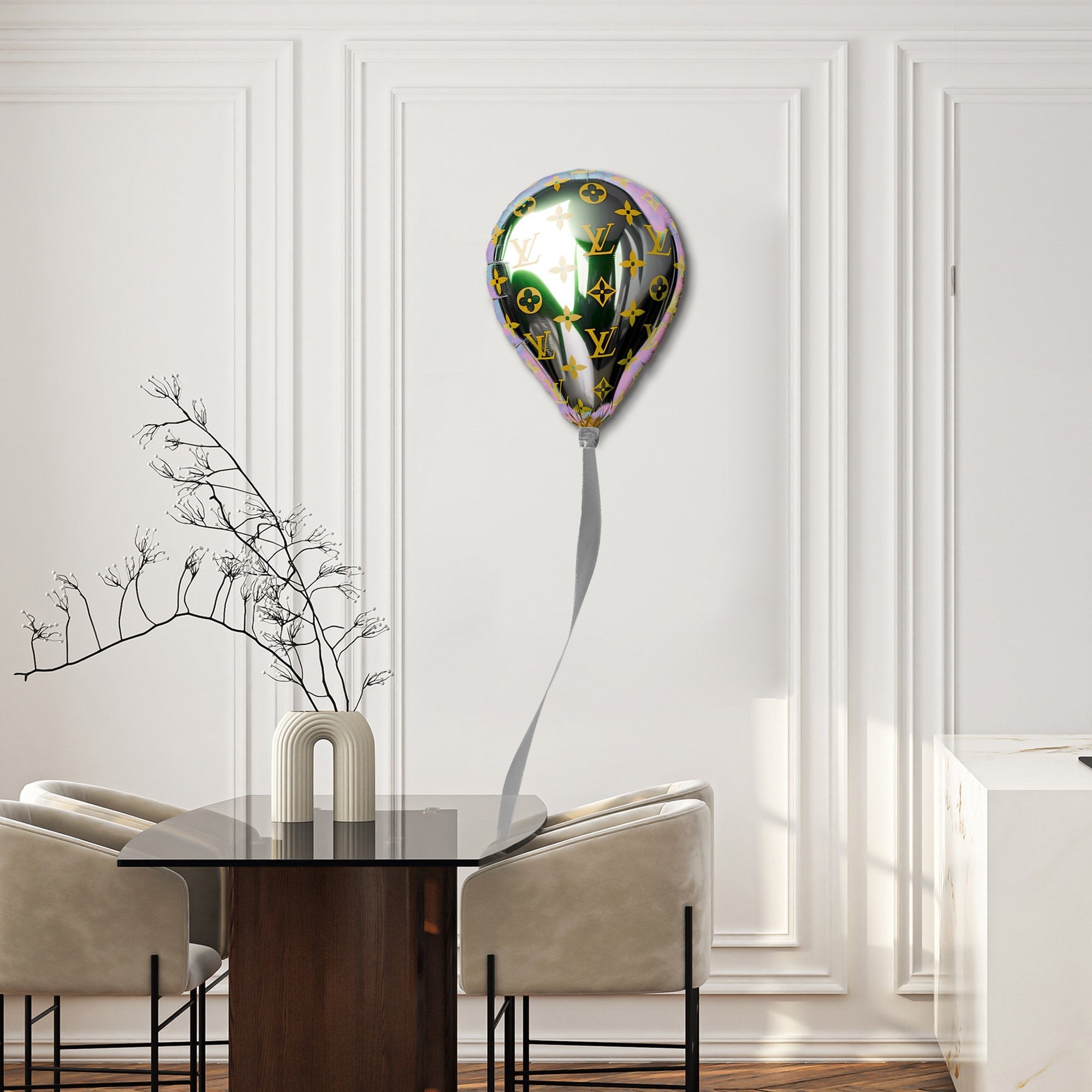 Balloon Fantasy Acrylic Silhouettes Gallery Wall
