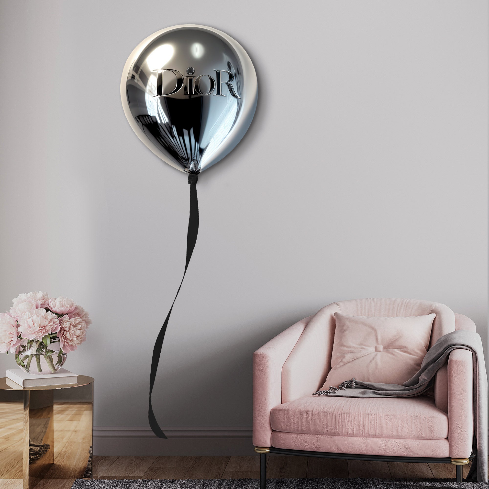Lustrous Balloon Fantasy V | Acrylic Silhouette Main image