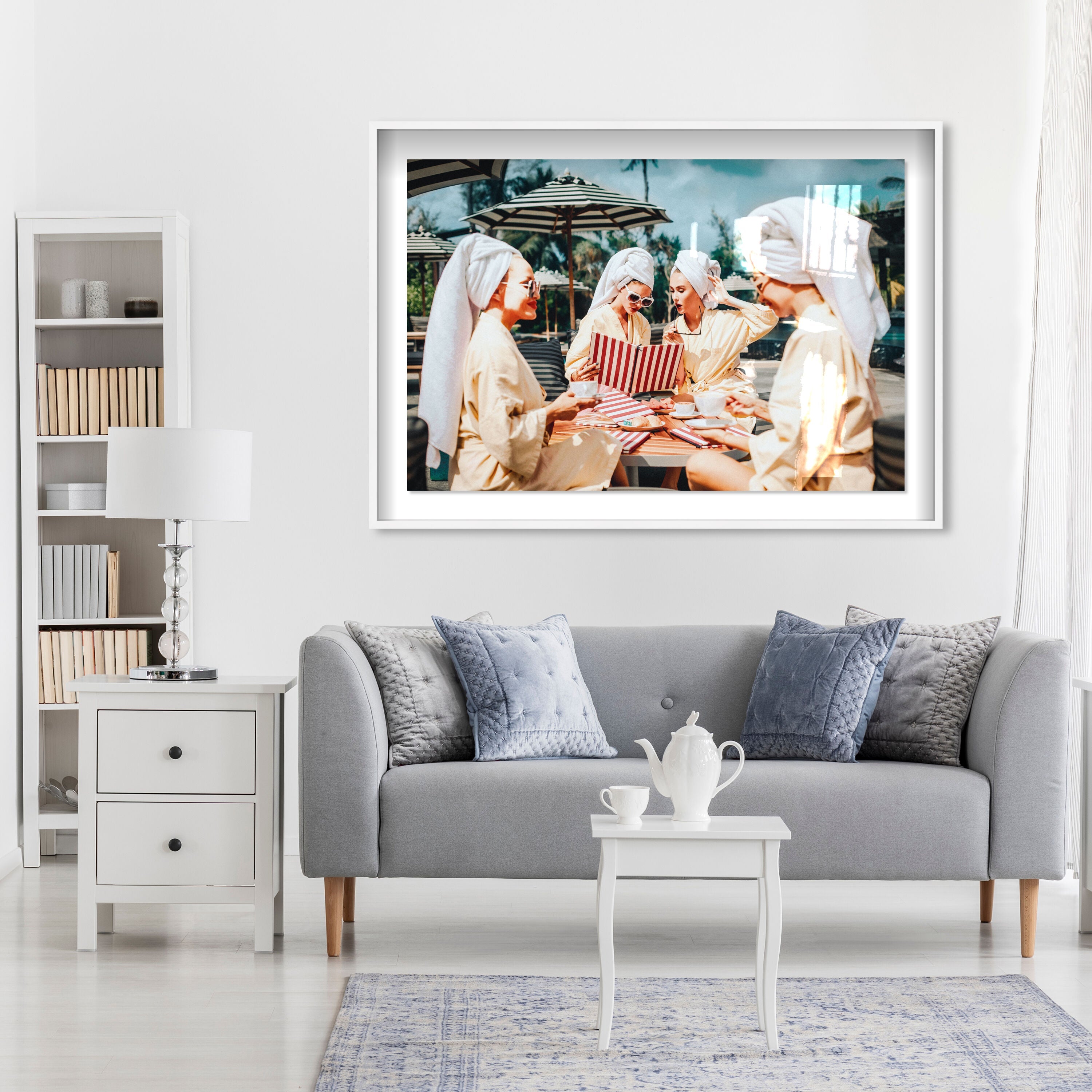 Ladies who Brunch and Launch - Displayed in a shadowbox Main image
