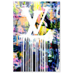 Dripping Stencil Wall