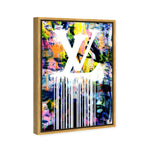 Dripping Stencil Wall