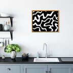 Corey Paige - Black &amp; White Abstract