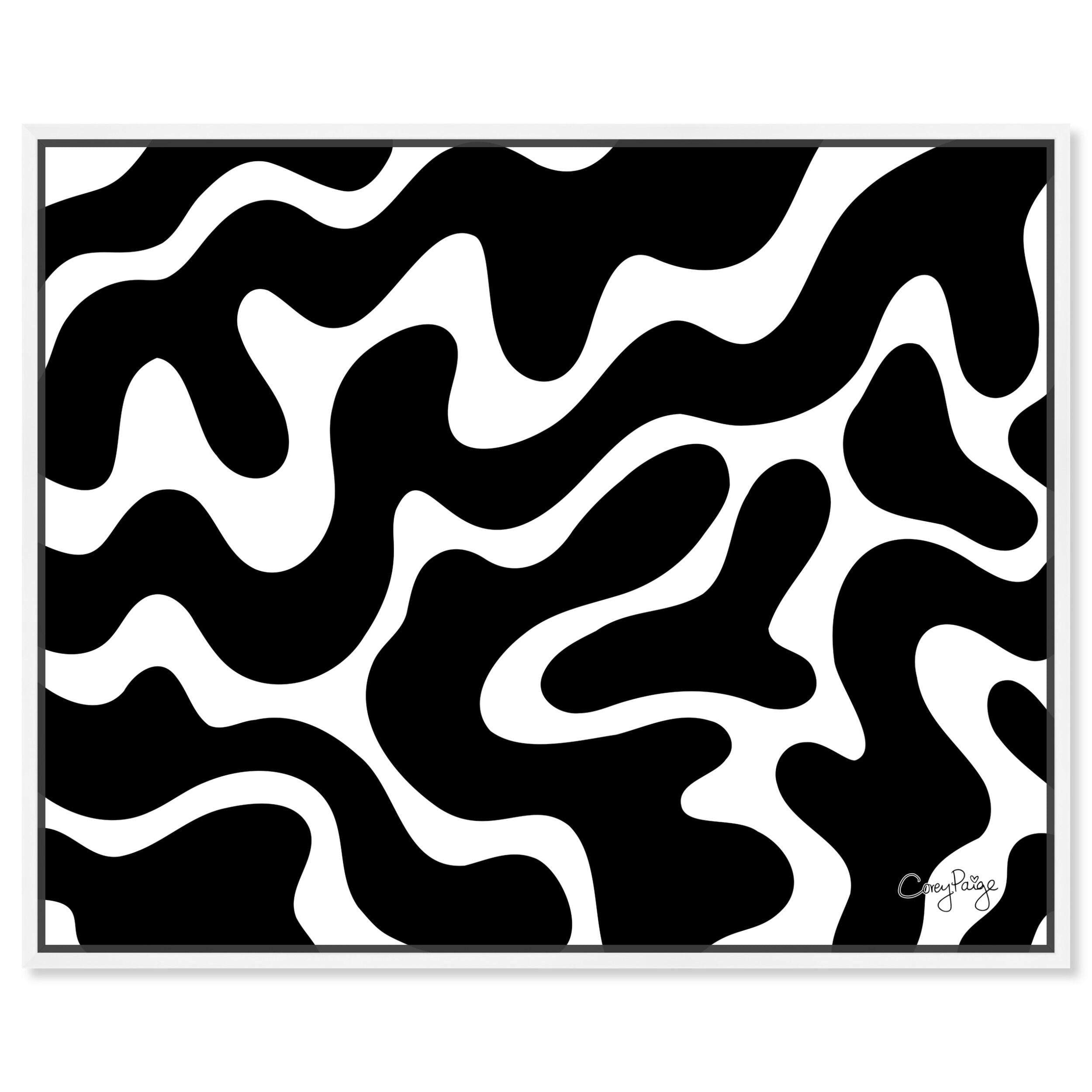 Corey Paige - Black &amp; White Abstract
