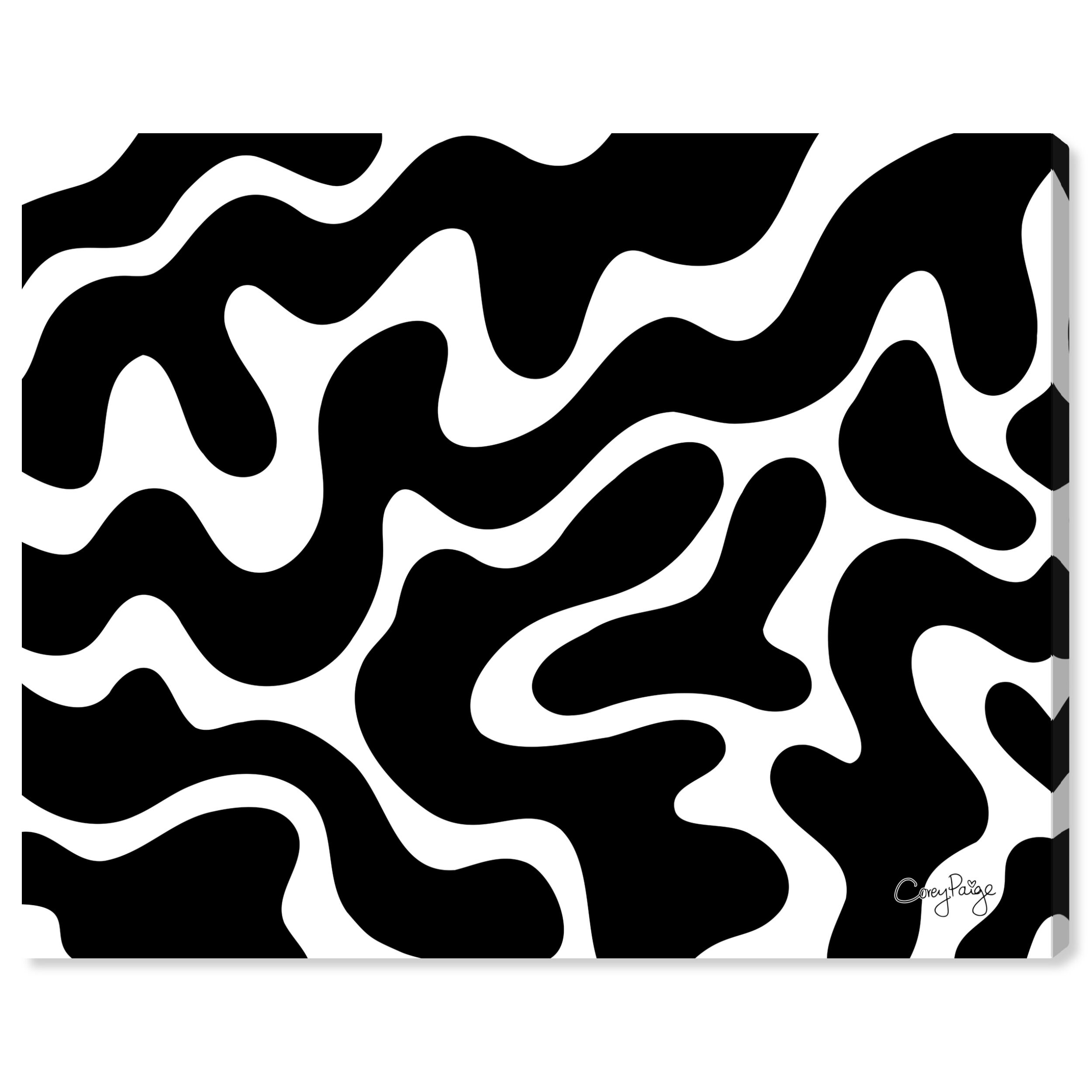 Corey Paige - Black &amp; White Abstract