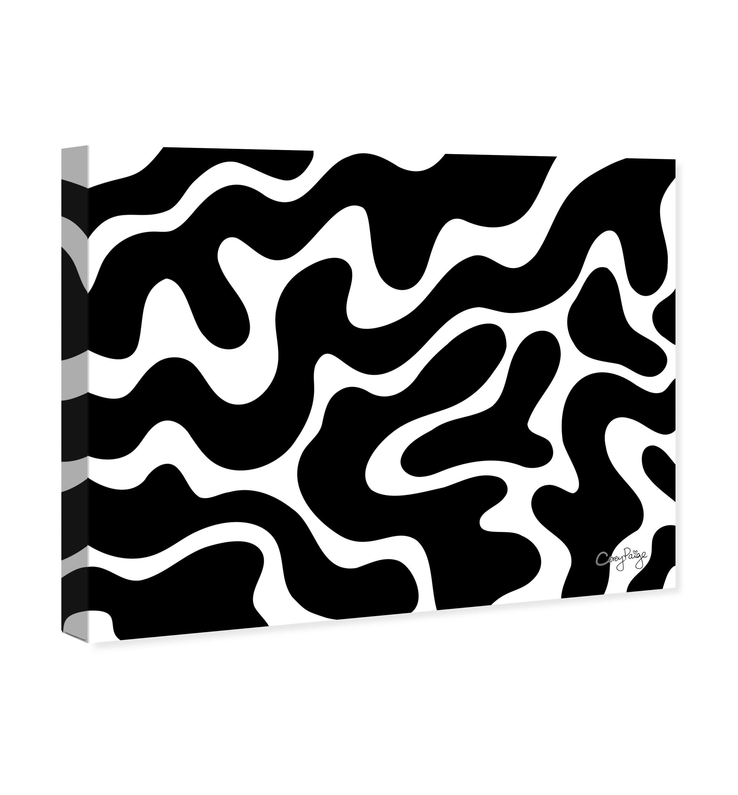 Corey Paige - Black &amp; White Abstract