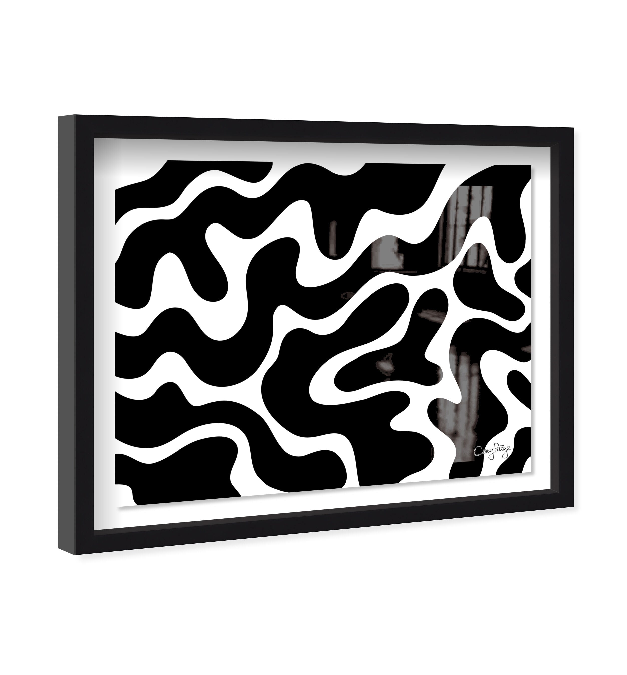 Corey Paige - Black &amp; White Abstract