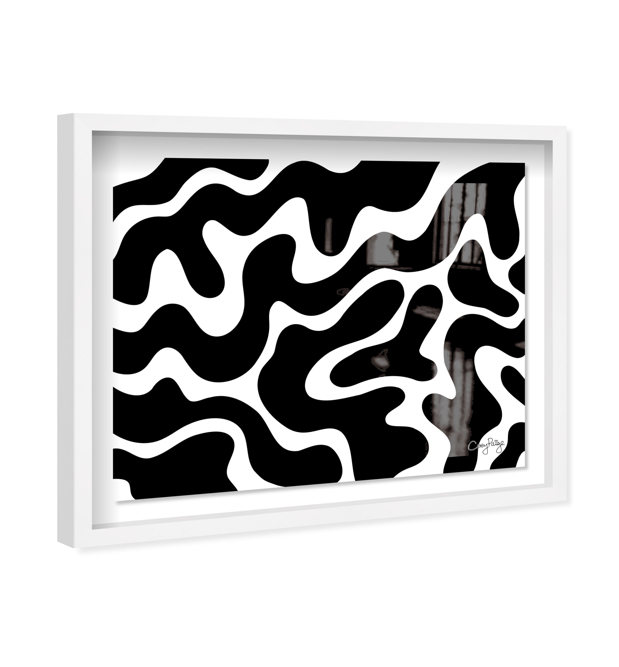 Corey Paige - Black &amp; White Abstract