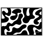 Corey Paige - Black and White Abstract I