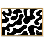 Corey Paige - Black and White Abstract I